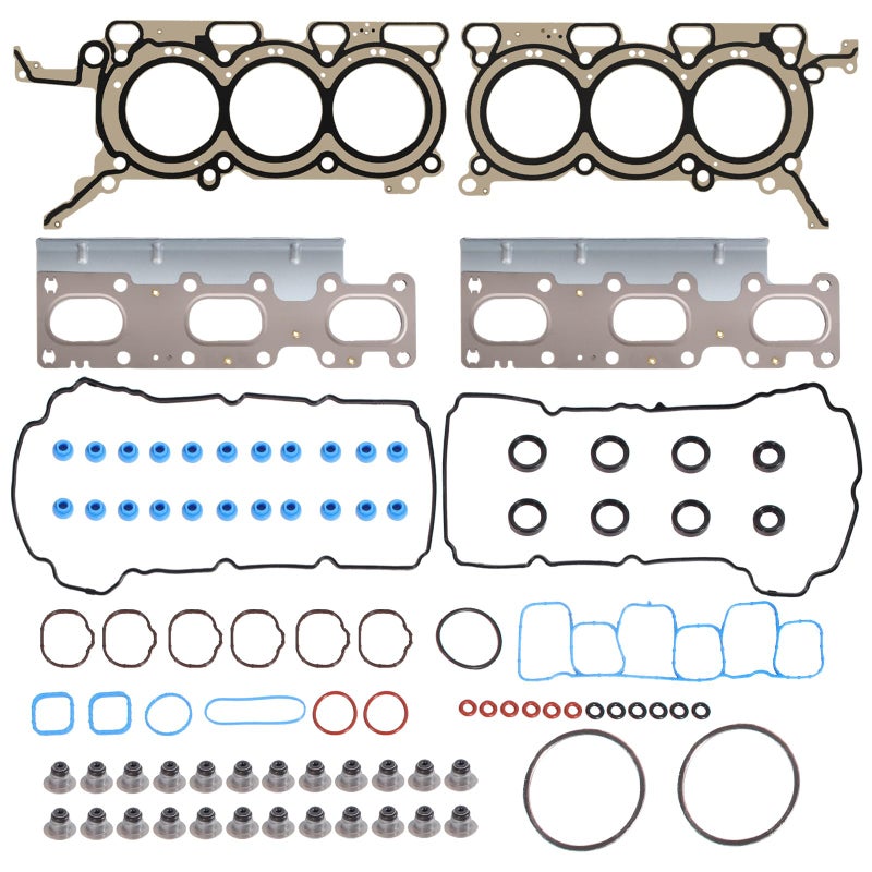 AUCERAMIC HS26487PT Cylinder Head Gasket Set Fit for Ford Edge 20112013 35L V6 Valve Cover Gasket VS50767R